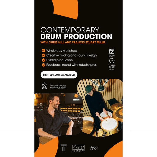 Drum Workshop @ Tricone Studios 21/06