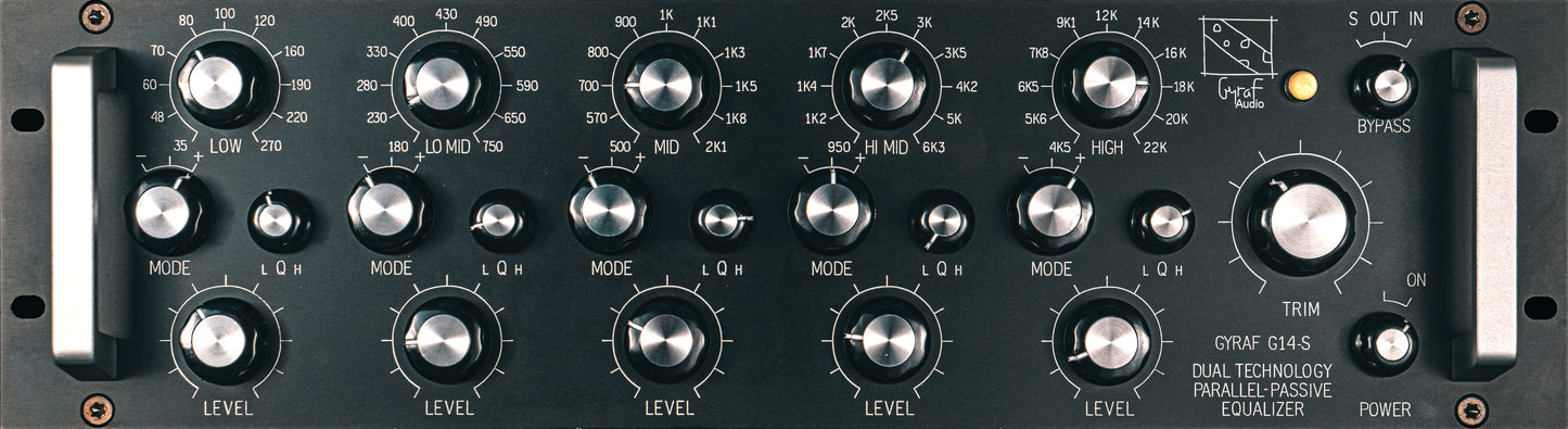 Gyraf Audio G14-S Passive Stereo Equalizer